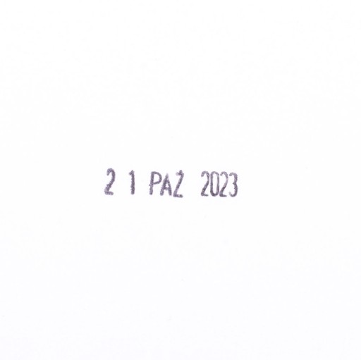Штамп даты PL100 черный D.RECT