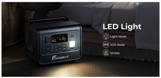 Портативная электростанция Power Bank FOSSiBOT F800 512Wh 800W 8 портов