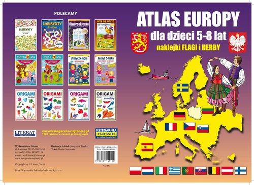 АТЛАС ЕВРОПЫ ДЛЯ ДЕТЕЙ 5-8 ЛЕТ, ГУЗОВСКА БЕАТА