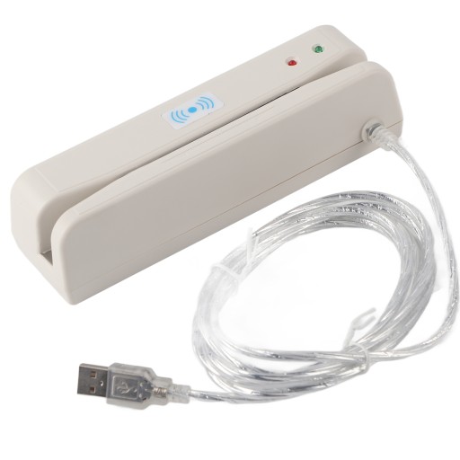 Card Swiper Легкий интерфейс USB 2-стороннее пролистывание Удобное практичное R