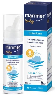MARIMER BABY izotoniczny spray do nosa 100 ml