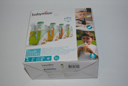 Бутылочки Babymoov Foodii, многоразовые пакеты, 20 шт, 175 мл, для молока