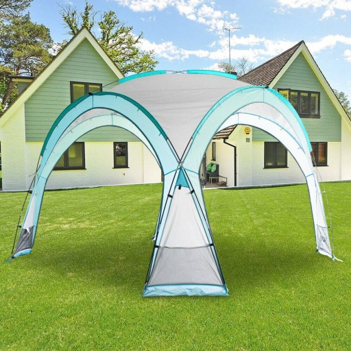 Бирюзовая садовая палатка 3,5х3,5м