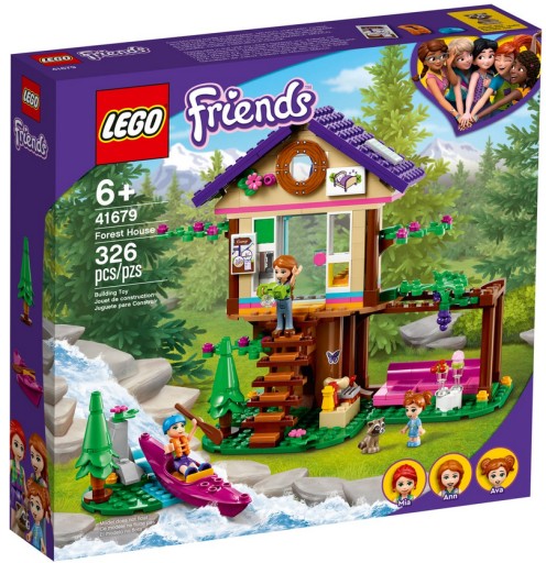 LEGO FRIENDS ДОМ В ЛЕСУ НАБОР МИА И СЕМЬЯ