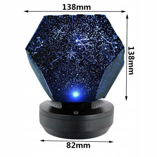 Романтический вращающийся проектор Star Projection