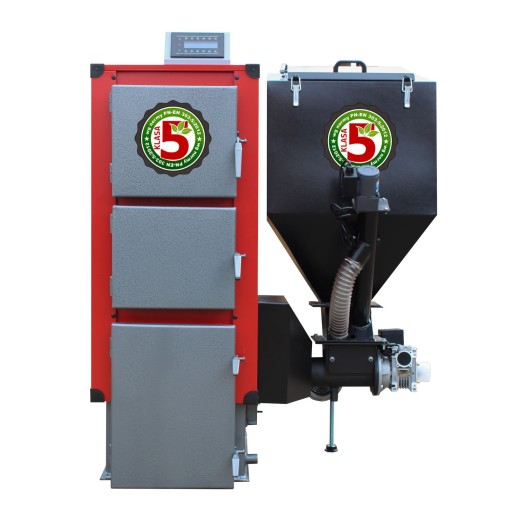 KOCIOŁ na Pellet PODAJNIKIEM 19 kW Piec PELET PELLET
