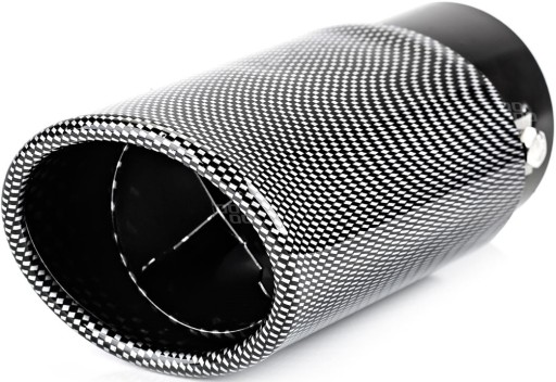 ВЫХЛОПНАЯ НАКОНЕЧНИК Накладка на глушитель Диффузор SPORT CARBON PATTERN CARBON CARBON