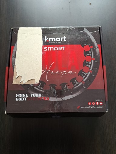 Hula hop z wypustkami, obciążnikiem, licznikiem K-MART