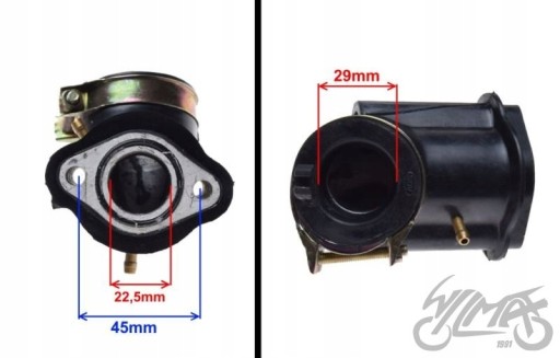 ДЛИННЫЙ СОЕДИНЕНИЕ КАРБЮРАТОРА 125 GY6 4T