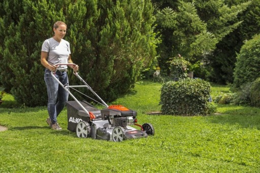 Бензиновая газонокосилка EASY 5.10 SP-S с приводом AL-KO 51см 4в1 XL 1800м2