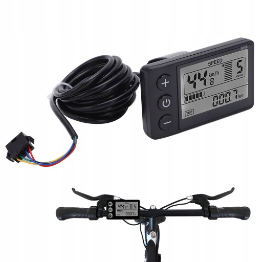 LCD-S866 ИНТЕЛЛЕКТУАЛЬНЫЙ ЖК-СЧЕТЧИК / РАЗЪЕМ E-BIKE