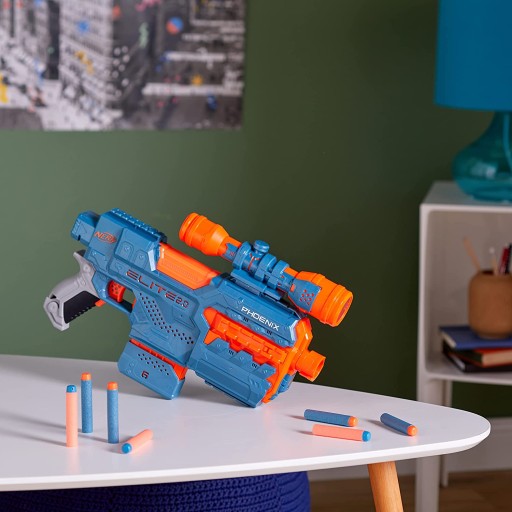 Hasbro Nerf Elite 2.0 Launcher Phoenix CS-6 E9961