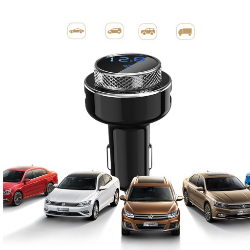 FM-передатчик, зарядное устройство Bluetooth, автомобильный комплект громкой связи USB QC3