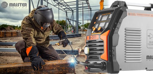 Сварочный аппарат MIG FLUX MMA TIG ALU INVERTER migomat SYNERGIA 255A WIRE MASK