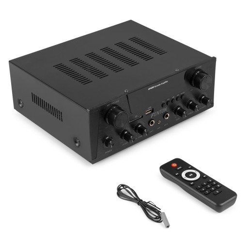 AV430A Усилитель караоке Fenton 2x300 Вт USB FM BT