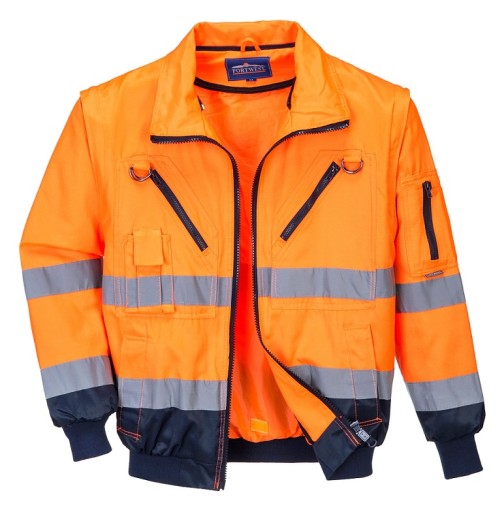 3IN1 пилотная предупреждающая куртка PJ50 O 4XL