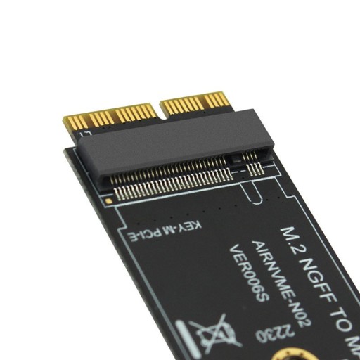 Адаптер-переходник для дисков NGFF SSD M.2 M2 NVMe для MacBook A1398, A1465, A1466