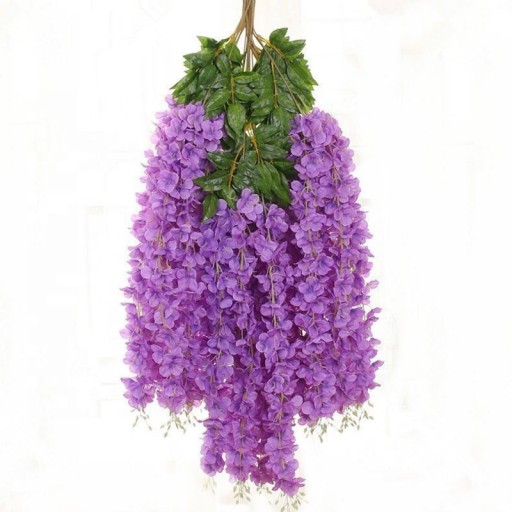 Искусственная глициния Wisteria Laburnum 110 см 12 шт.