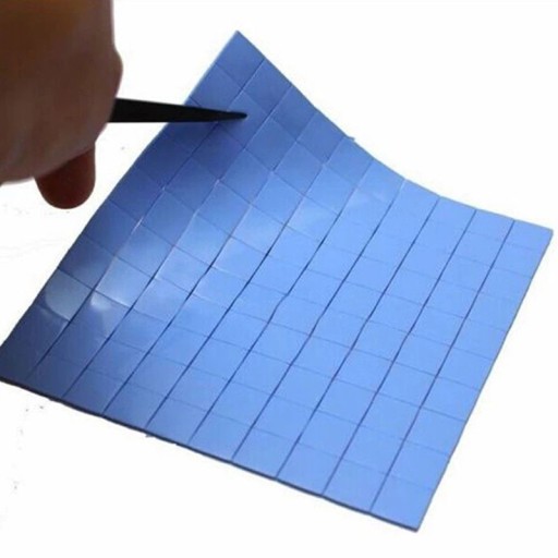 Термопад 100 шт. 10x10x0,5 мм 3WmK Thermopad GPU CPU