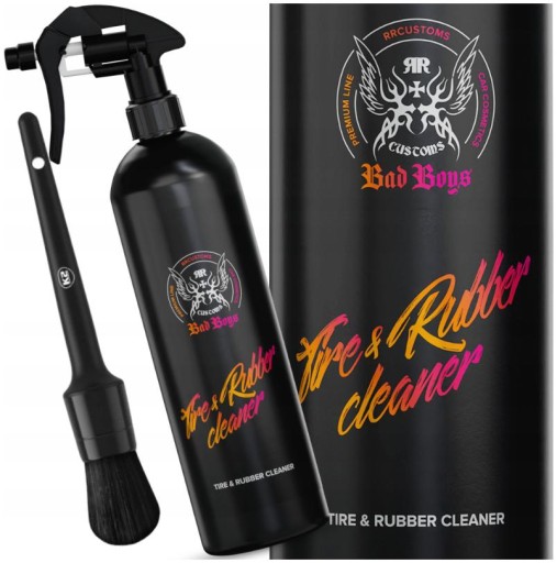 RR CUSTOMS RRC BAD BOYS ОЧИСТИТЕЛЬ РЕЗИНОВЫХ ШИН 1л + ЩЕТКА