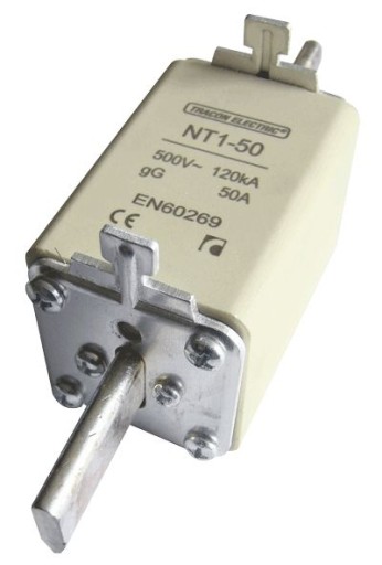 Wkładka bezpiecznikowa nożowa NT1 100A 500V gG
