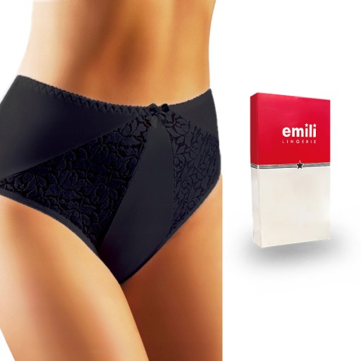 EMILI Tonia Кружевные Трусики Черные XL