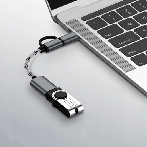 АДАПТЕР Phoneo 2in1 OTG USB на USB-C + MICRO CONNECTOR