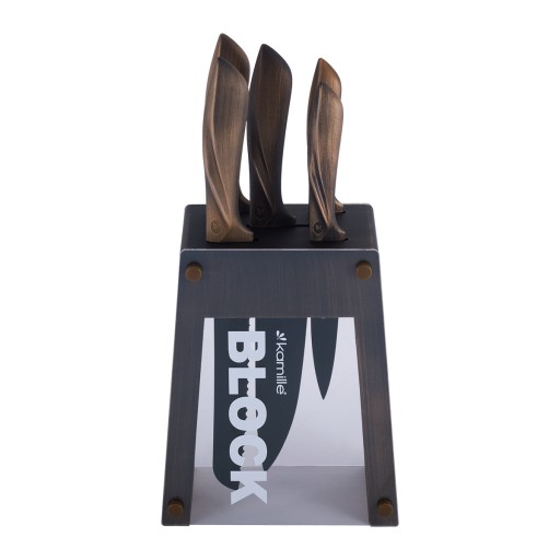 Ножи ножи устанавливают Kamille Kitchen Knives