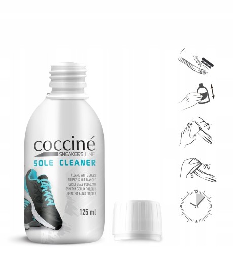COCCINE Средство для чистки подошв кроссовок 125 мл для подошв