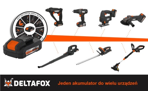 Аккумуляторный лобзик DELTAFOX 20В + БЕСПЛАТНО