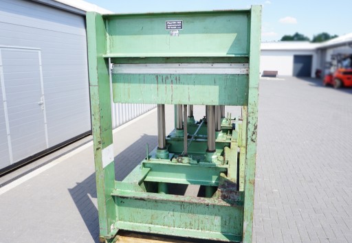 PRASA HYDRAULICZNA OTT 300 K120 PŁYTA ALUMINIOWA