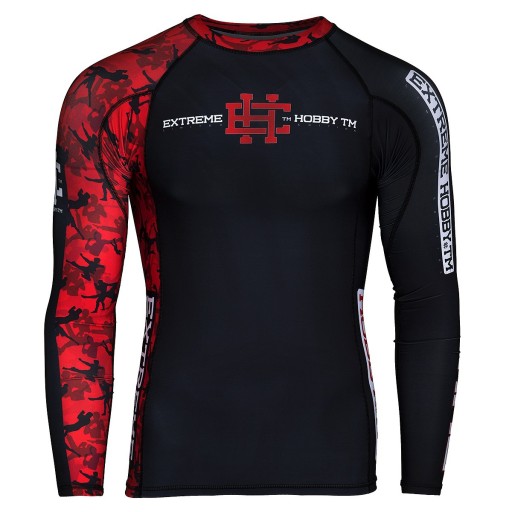 Мужской RASHGUARD MMA RED WARRIOR Extreme Hobby 2XL