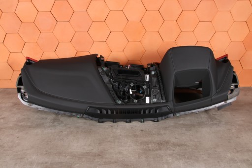 BMW M8 F91 F92 F93 G14 G15 ПРИБОРНАЯ ПАНЕЛЬ И КОНСОЛЬ ЦВЕТА SAKHIR ORANGE ИЗ КОЖИ NAPPA