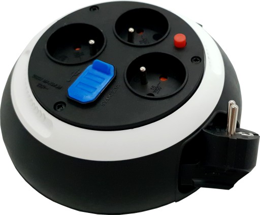 Comfort Line Compact Extension Berb с 2 USB 3 розетками Euro 3M кабель