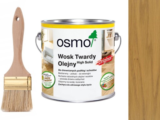 OSMO 3065 Масло с твердым воском 0,75 л БЕСЦВЕТНОЕ ПОЛУМАТОВОЕ