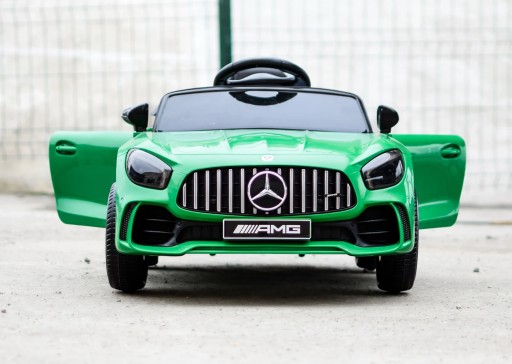 MERCEDES AMG GT ЭЛЕКТРОМОТОР АВТОМОБИЛЬНЫЙ АККУМУЛЯТОР СВЕТОДИОДНЫЕ ФОНАРИ ДИСТАНЦИОННЫЙ RC 2.4G