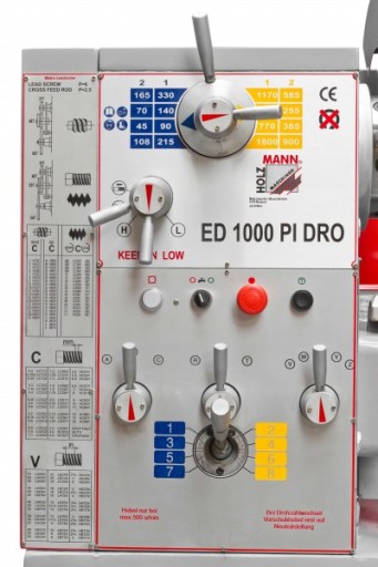ТОКАРНЫЙ СТАНОК ПО МЕТАЛЛУ HOLZMANN ED1000PIDIG, тяжелый