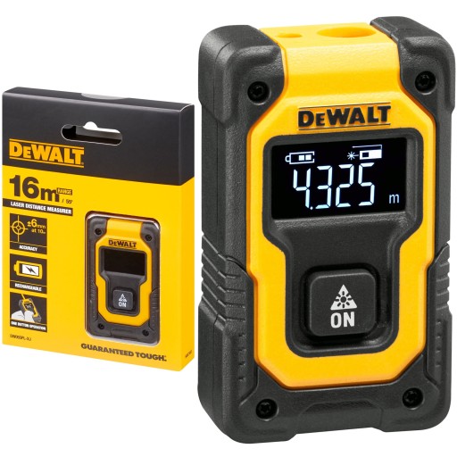 USB-лазерный дальномер DEWALT 16 м DW055PL