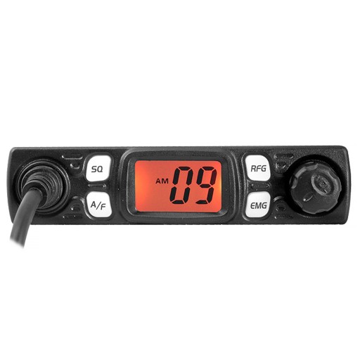 CB RADIO MERX Mini MK3 самая маленькая антенна AM/FM RF-Gain ASQ + PNI Extra 45