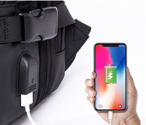 Рюкзак для ноутбука USB-сумка для путешествий 19 дюймов I001
