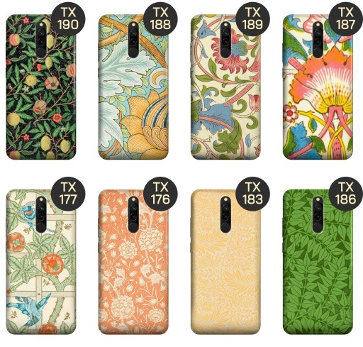 ЧЕХОЛ ДЛЯ XIAOMI REDMI 8 ЧЕХОЛ ДЛЯ ОБОЕЙ WILLIAM MORRIS ARTS AND CRAFTS DESIGNS