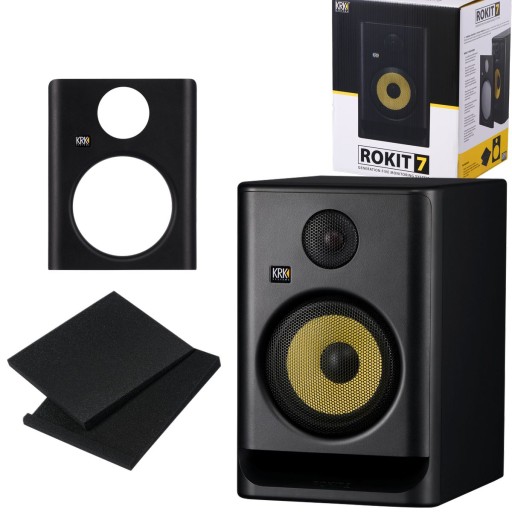 KRK ROKIT 7 G5 RP7 G5 ЧЕРНЫЙ МОНИТОР ACTIVE STUDIO