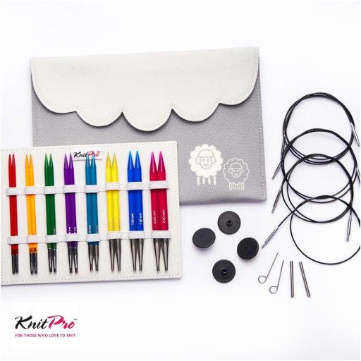 Роскошный набор сменных игл KNITPRO TRENDZ.