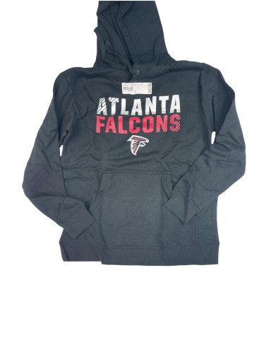 Черная мужская толстовка с капюшоном Atlanta Falcons NFL L