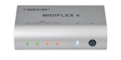 Nektar MIDIFLEX 4 4-канальный USB MIDI-интерфейс