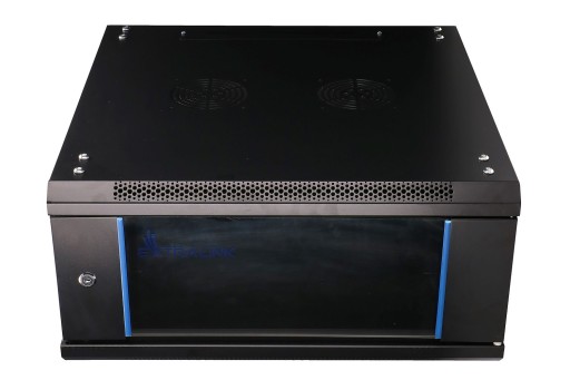Шкаф настенный стоечный 4U 600×600, черный