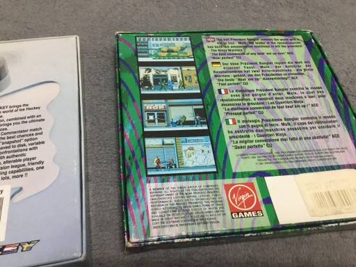 ATARI ST — 3 игры — Ninja Warriors, 1989 г.