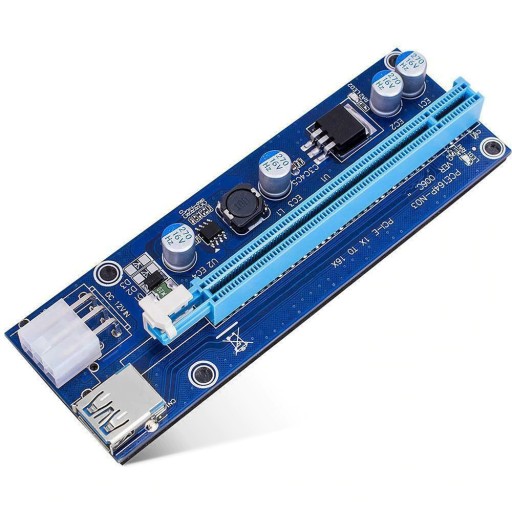 Riser rev 006C USB 3.0 PCI-E 1x-16x 6PIN SATA