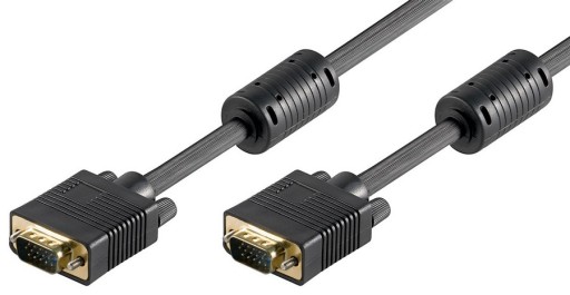 Kabel VGA Goobay M/M czarny 15m wtyk-wtyk