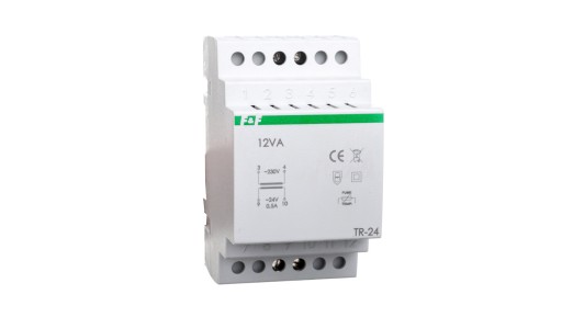 F&F ZASILACZ NA SZYNĘ DIN TRANSF 24V 12W TR-24